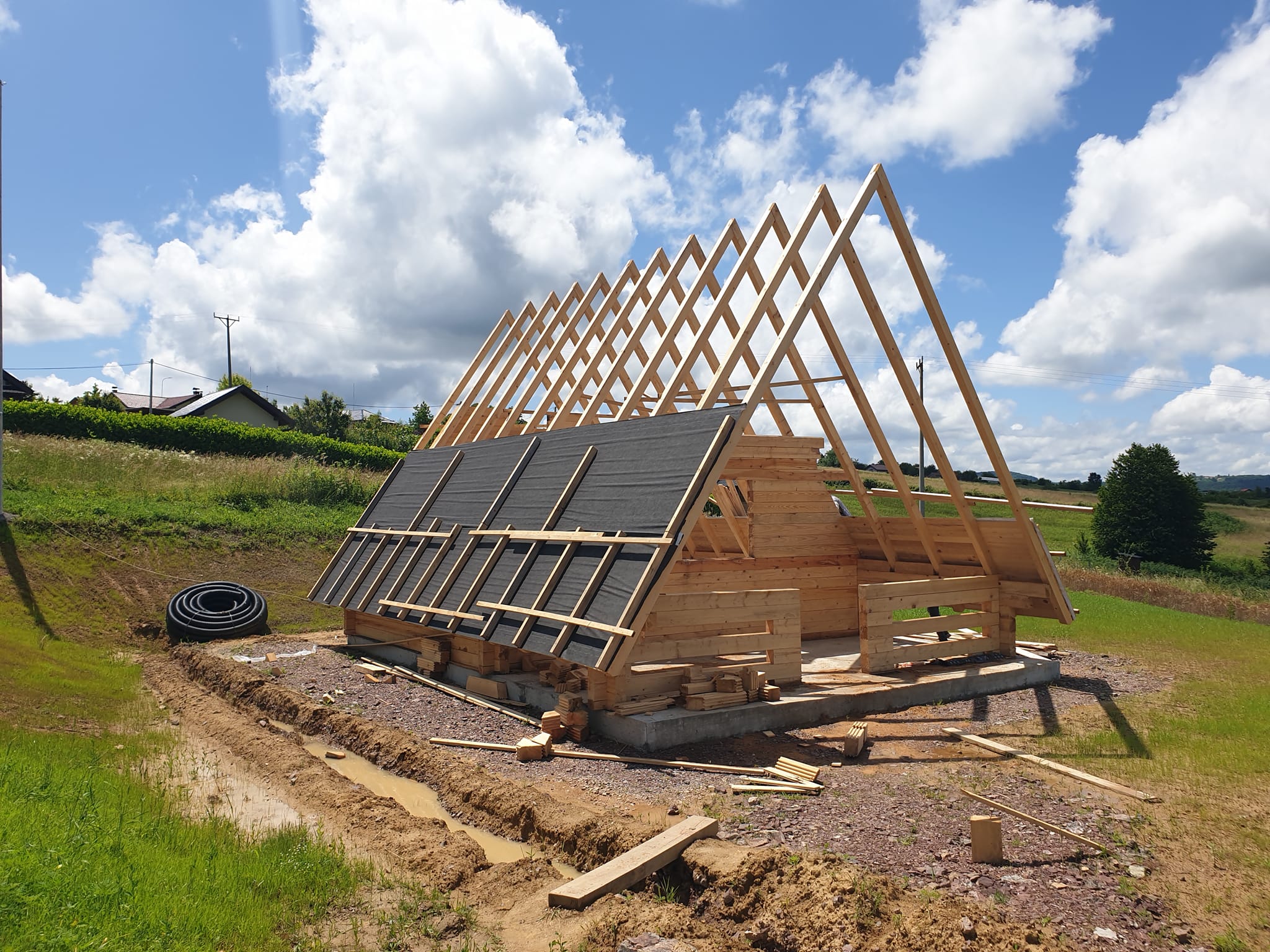 Galerija ESEL Gradnja - Projekt 6 - Proizvodnja drvne građe i gradnja